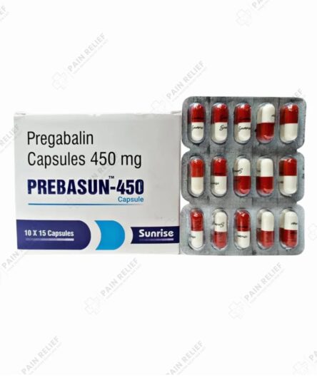 Prebasun-450 (Pregabalin Capsules 450 mg)