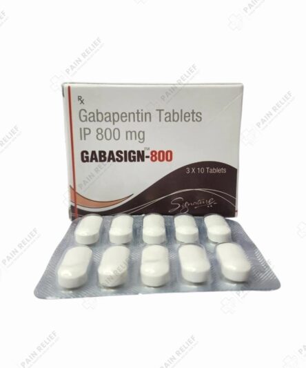 Gabasign 800 (Gabapentin Tablets IP 800mg)
