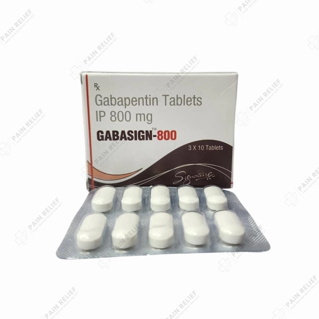 Gabasign 800 (Gabapentin Tablets IP 800mg)