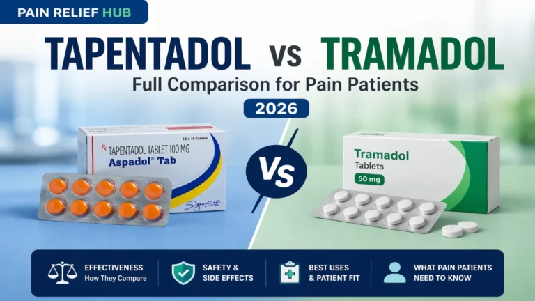 Tapentadol vs Tramadol