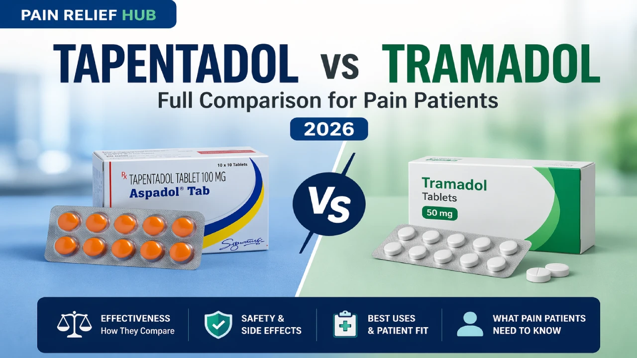 Tapentadol vs Tramadol