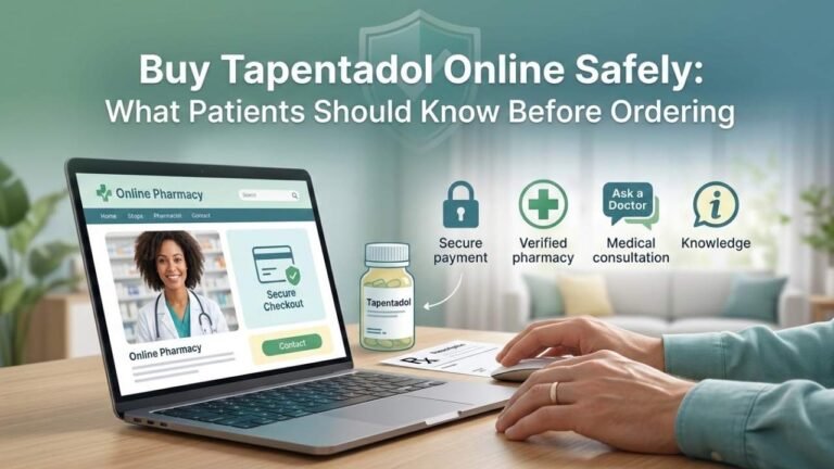 Tapentadol Online Safely