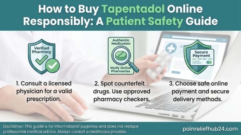 Buy Tapentadol Online: Patient Safety Guide